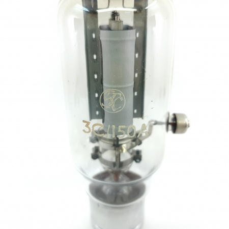 1 X 3C/150A STC TUBE. 1940s PROD. DUAL GETTER. 5. CE683