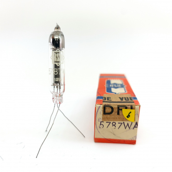 1 X 5787WA RSD TUBE. RECTANGULAR GETTER. 6. CE808