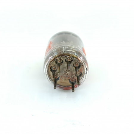 1 X 5726 / 6AL5W DUMONT TUBE. 1970s PROD. RECTANGULAR GETTER. 11. CE808