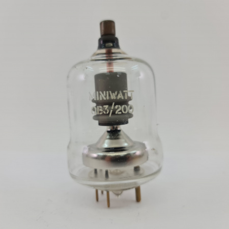 1 X QB3/200 MINIWATT TUBE. 1950s HYPERLEC BRIVE PROD. 1. CE583