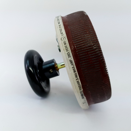 1 X OHMITE RHEOSTAT RNS25R. NEW....
