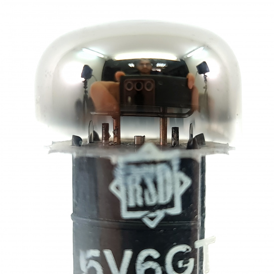 1 X 5V6GT RSD TUBE. 1950s GENERAL...