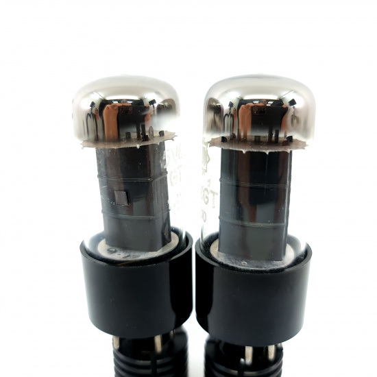 2 X 5V6GT RSD TUBE. 1950s GE PROD....