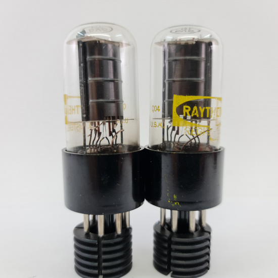 2 X 5V6GT RAYTHEON TUBE. 1950s PROD....