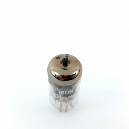 1 X 5U8 TRONIX TUBE. 1960s PROD. RECTANGULAR GETTER. 5. CE593