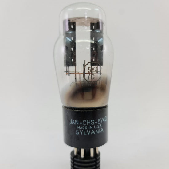 1 X JAN CHS 5Y4G SYLVANIA TUBE. 1950s...