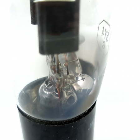 1 X JAN CHS 5Y4G SYLVANIA TUBE. 1950s PROD. BLACK PLATES. 1. CE597