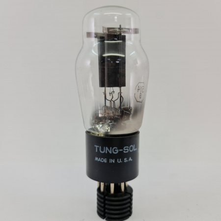 1 X 5Y4G TUNG-SOL TUBE. 1950s PROD. BLACK PLATES. 2. CE597