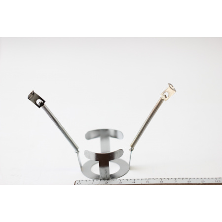 2 X VACUUM TUBE SPRING RETAINER. TUBE HOLDER FOR EL34 6L6 8 PIN OCTAL TUBES. 2PCS. RCB369/4