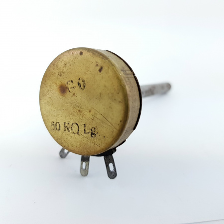 1 X 50K LOG WITHOUT ON/OFF POTENTIOMETER. NEW. RCP9/5