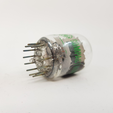 1 X 6D10 GENERAL ELECTRIC TUBE. NOS/NIB. RCB318