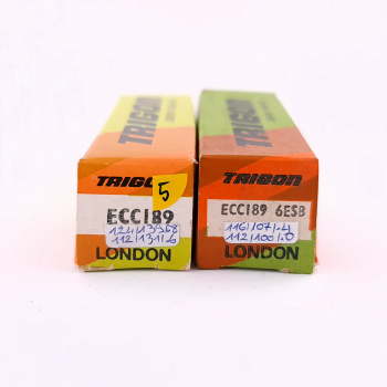 2 X ECC189 TRIGON TUBE....