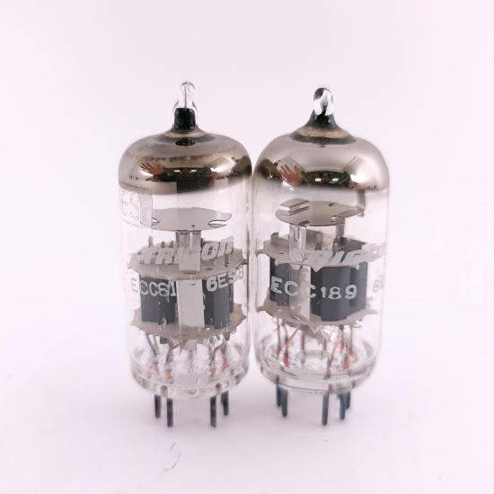 2 X ECC189 TRIGON TUBE. 1960s PROD....