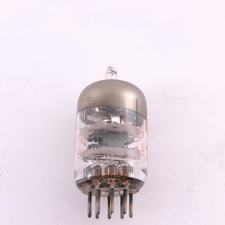 1 X JAN 5847A RAYTHEON TUBE. 1960s PROD. BLACK PLATES. CROSS GETTER. 14. CH163