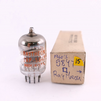 1 X 5847 RAYTHEON TUBE....