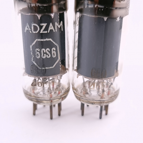 2 X 6CS6 / EH90 ADZAM TUBE. 1950s...