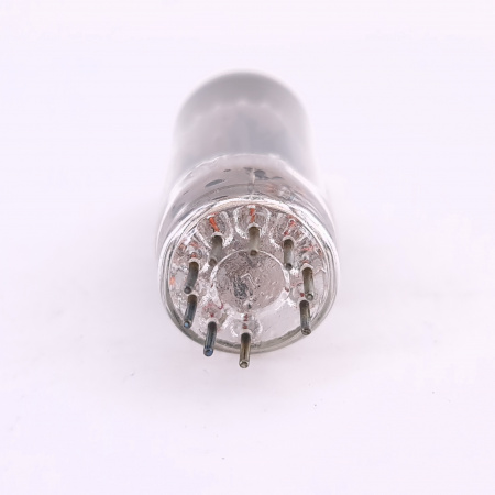 1 X 6CG7 PINNACLE TUBE. COPPER RODS. 25. CH163