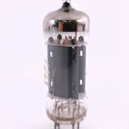 1 X 6FQ7 IEC TUBE. 1960s PROD. COPPER RODS. 27. CH163