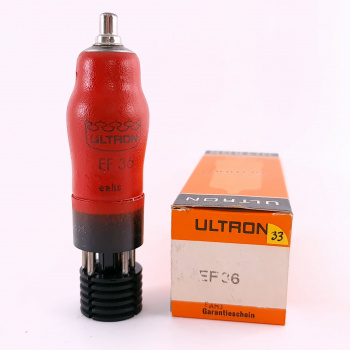 1 X EF36 ULTRON TUBE. 33....