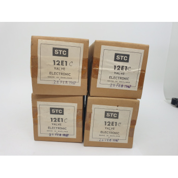 4 X 12E1C GEC TUBE. NOS....