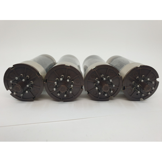 4 X 12E1C GEC TUBE. NOS. BLACK...