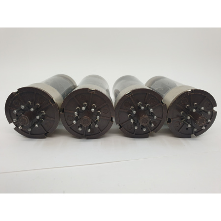 4 X 12E1C GEC TUBE. NOS. BLACK PLATES. 3. CH60