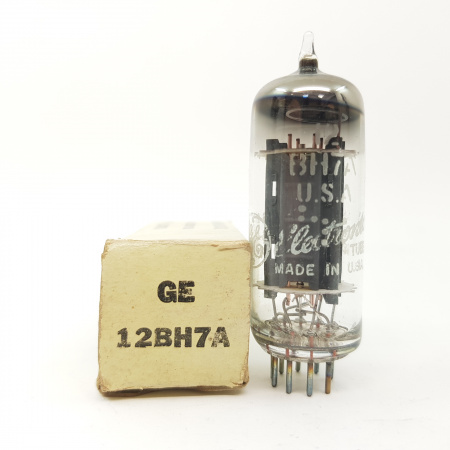 1 X 12BH7A GENERAL ELECTRIC TUBE. NOS/NIB. RC141