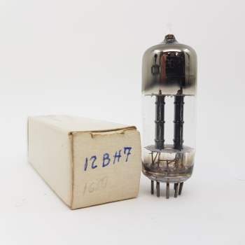 1 X 12BH7A TUBE. SQUARE...