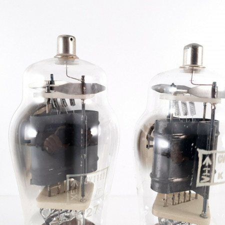 2 X CV1111 TUBE. STC PRODUCTION. BLACK PLATES. 1960s PRODUCTION. CN  ENA