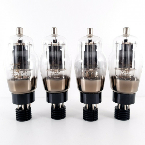 4 X VT127 TUBE. RAYTHEON BRAND. BLACK PLATES. CN  ENA