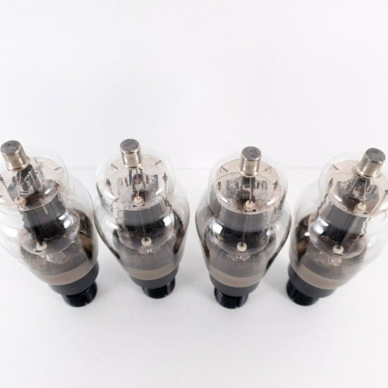 4 X VT127 TUBE. RAYTHEON BRAND. BLACK PLATES. CN  ENA