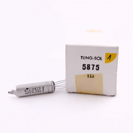 1 X JTL 5875 TUNG-SOL TUBE. 1970s PROD. 1. CE801