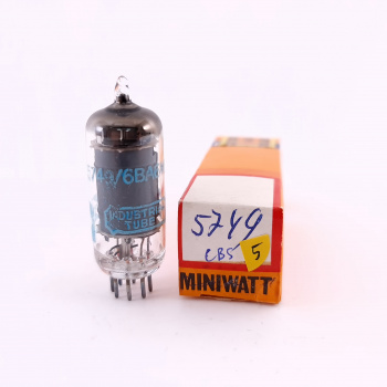 1 X 5749 / 6BA6W CBS TUBE....
