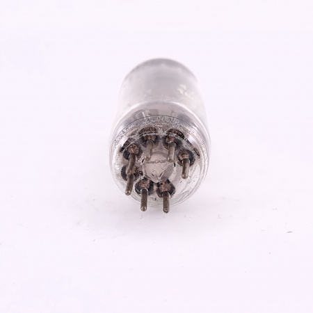 1 X 5844 GENERAL ELECTRIC TUBE. 1950s PROD. CHROME PLATES. 6. CE801