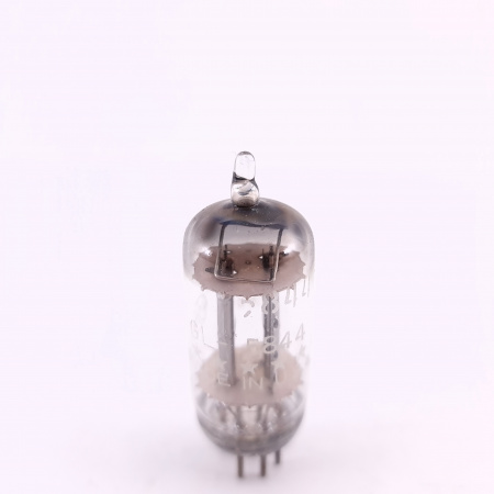 1 X 5844 GENERAL ELECTRIC TUBE. 1950s PROD. CHROMES PLATES. 7. CE801