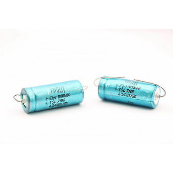ELECTROLYTIC CAPACITOR FROLYT AXIAL 1000uF 40V 1PCs CA10U4F170415
