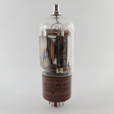 1 X 3D21WA UNITED ELECTRONICS TUBE. 1960s PROD. BLACK PLATES. CE846