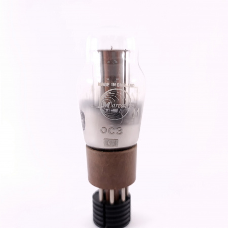 1 X 0C3 / CV686 MARCONI TUBE. 1950s EEV PROD. DUAL RECTANGULAR GETTER. 1. CE858