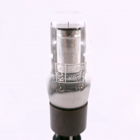 1 X 0C3 / VR105 STC TUBE. 1950s PROD. DUAL RECTANGULAR GETTER. 2. CE858