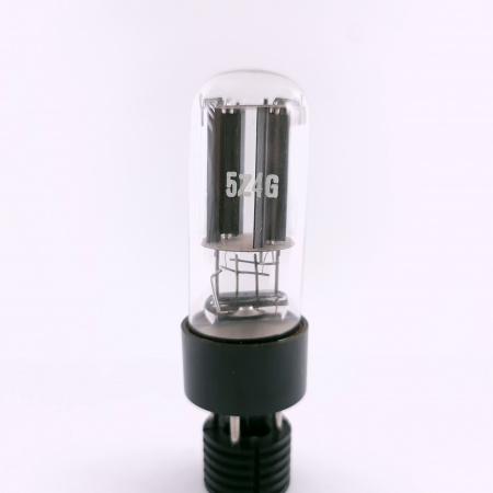 1 X 5Z4G TUBE. RUSSIAN PROD. INVERTED CUP GETTER. 4. CE858
