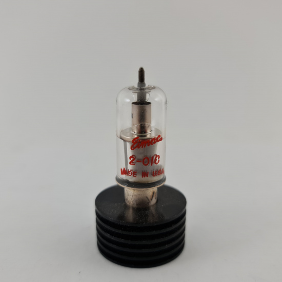 1 X 2-01C EIMAC TUBE. 1960s PROD. 6....