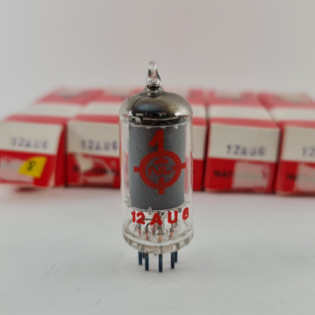 5 X 12AU6 NATIONAL TUBE. 1960s PROD. 8. CE858