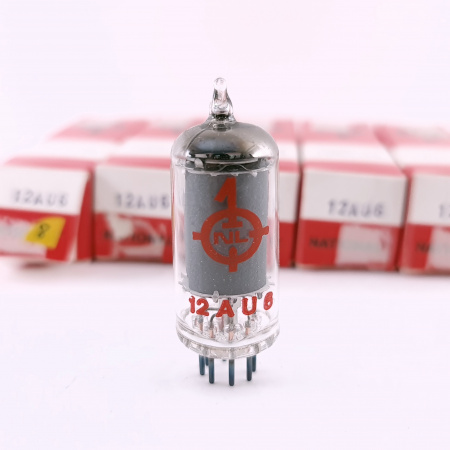 5 X 12AU6 NATIONAL TUBE. 1960s PROD. 8. CE858