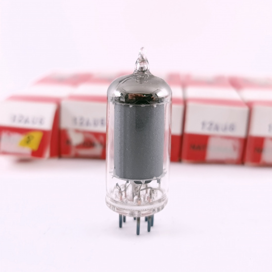 5 X 12AU6 NATIONAL TUBE. 1960s PROD....