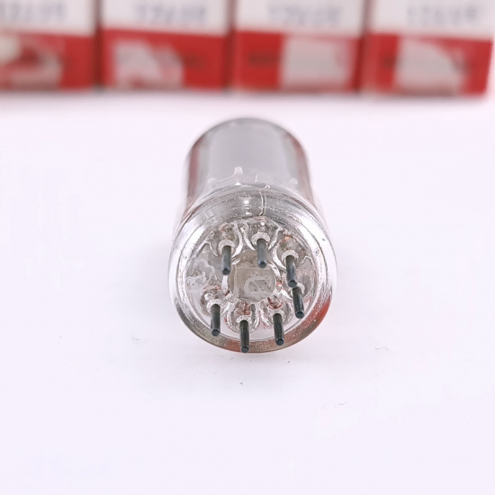 5 X 12AU6 NATIONAL TUBE. 1960s PROD....