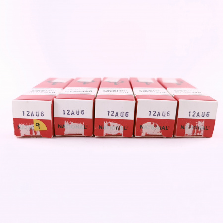 1 X 12AU6 NATIONAL TUBE. 1960s PROD. 9. CE858