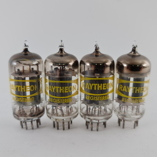 4 X CK5687WA RAYTHEON TUBE. 1960s...