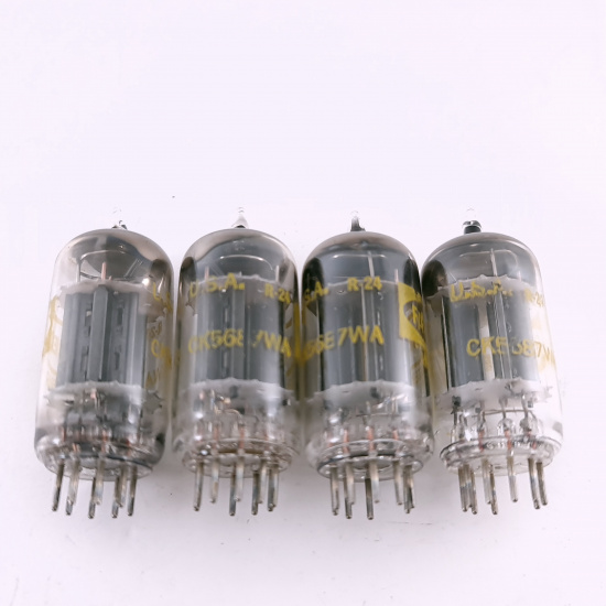 4 X CK5687WA RAYTHEON TUBE. 1960s...