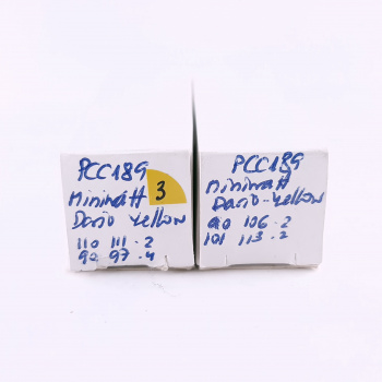 2 X PCC189 MINIWATT-DARIO...