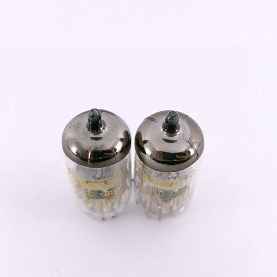 2 X PCC189 MINIWATT-DARIO TUBE. 1960s...